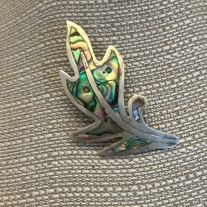 Taxco Sterling Silver Abalone Brooch/Pin